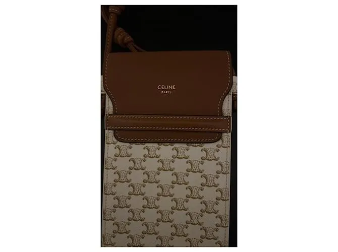 Céline EMBRAGUE PARA TELÉFONO Blanco 