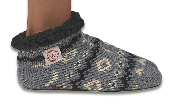 Dearfoams 60559 Calcetines de punto de ventisca para mujer en lattee