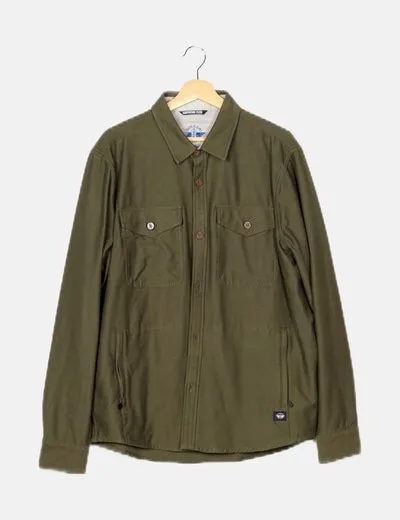 Dockers Sobrecamisa casual verde