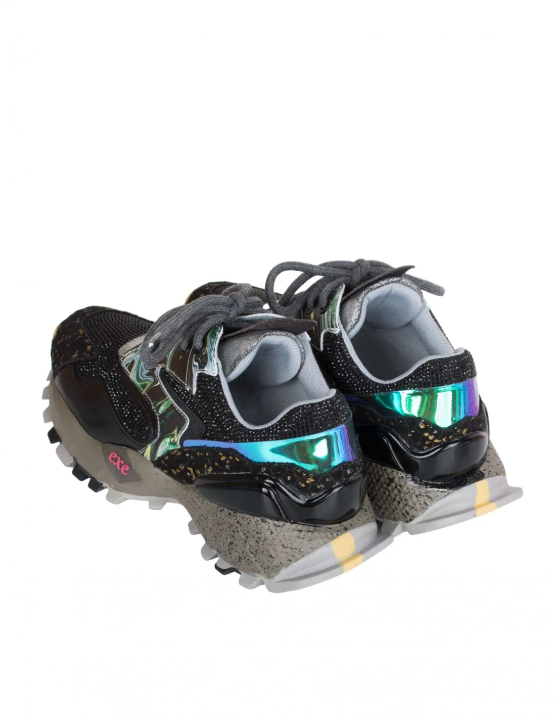 EXÉ Zapatillas Plataforma Negras