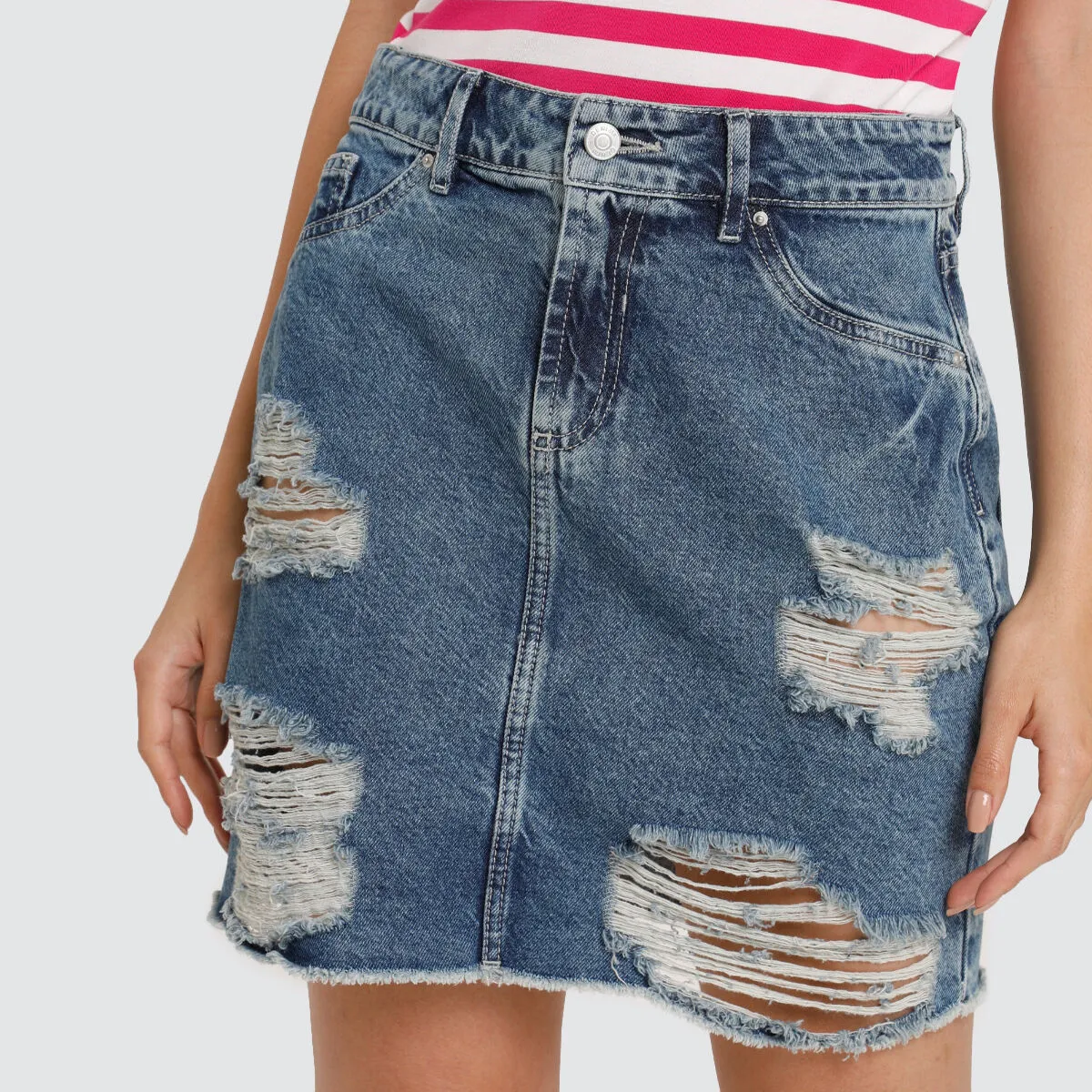 Falda Para Mujer Con Rotos