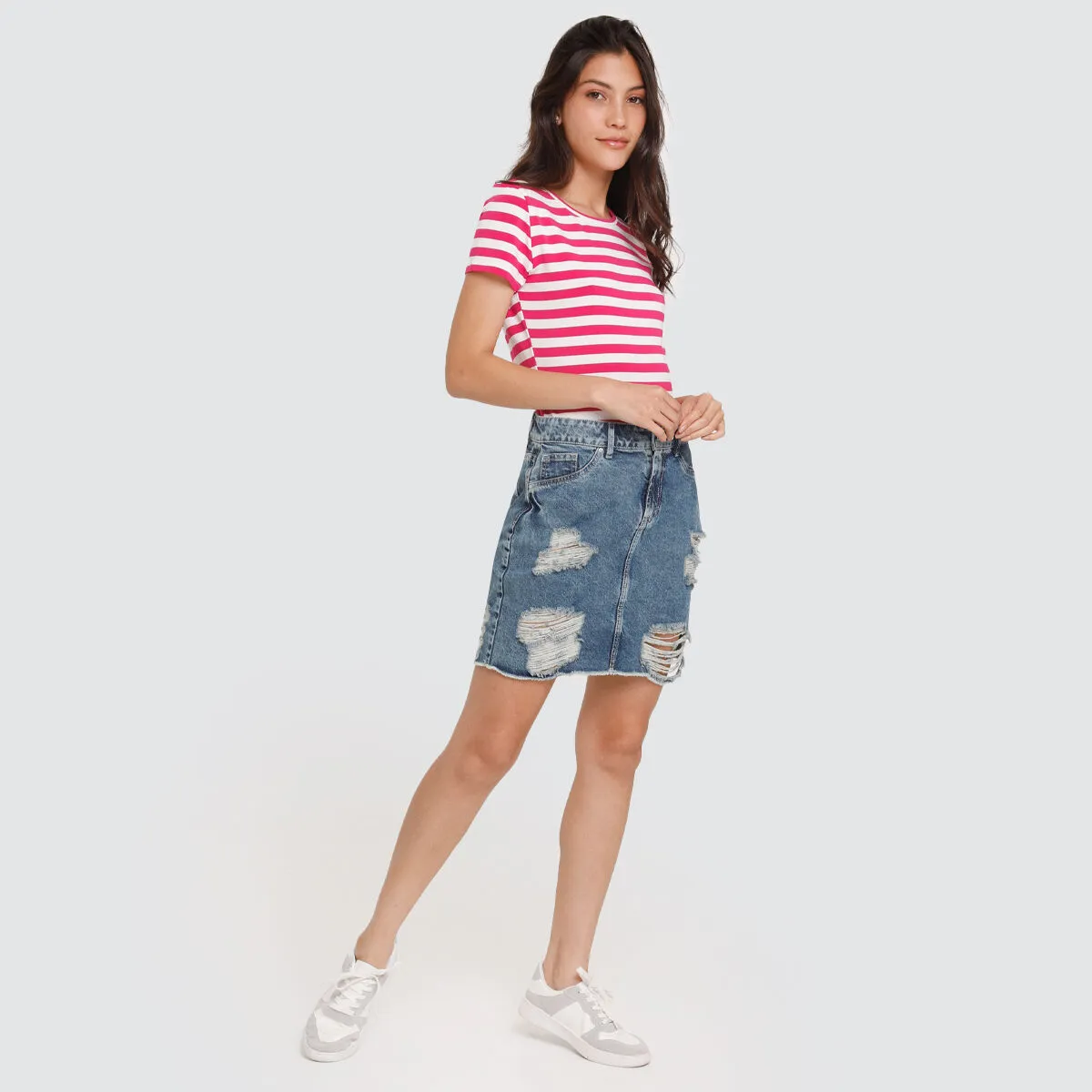 Falda Para Mujer Con Rotos