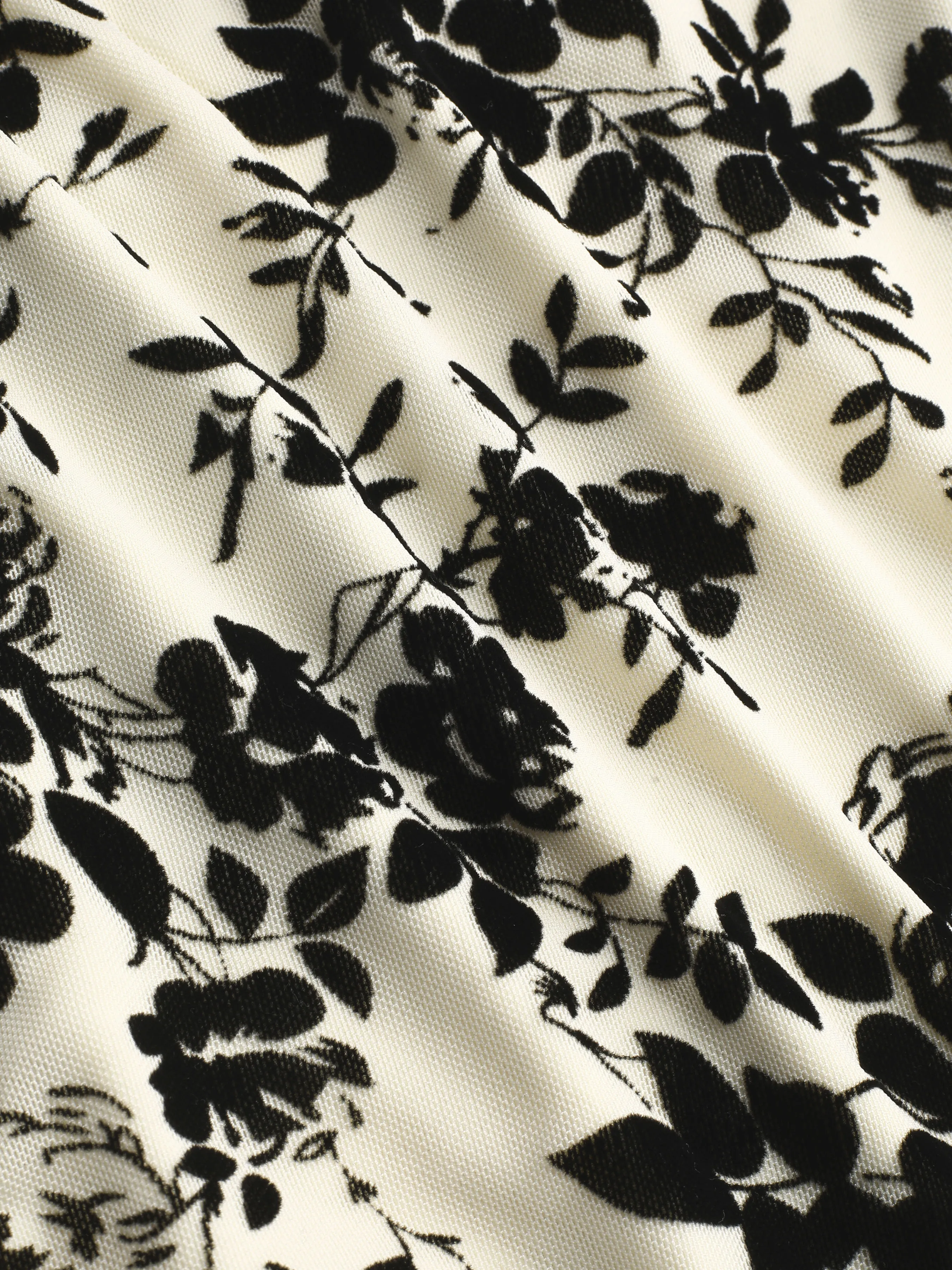 Floral Fruncido Body sin Mangas Curvy