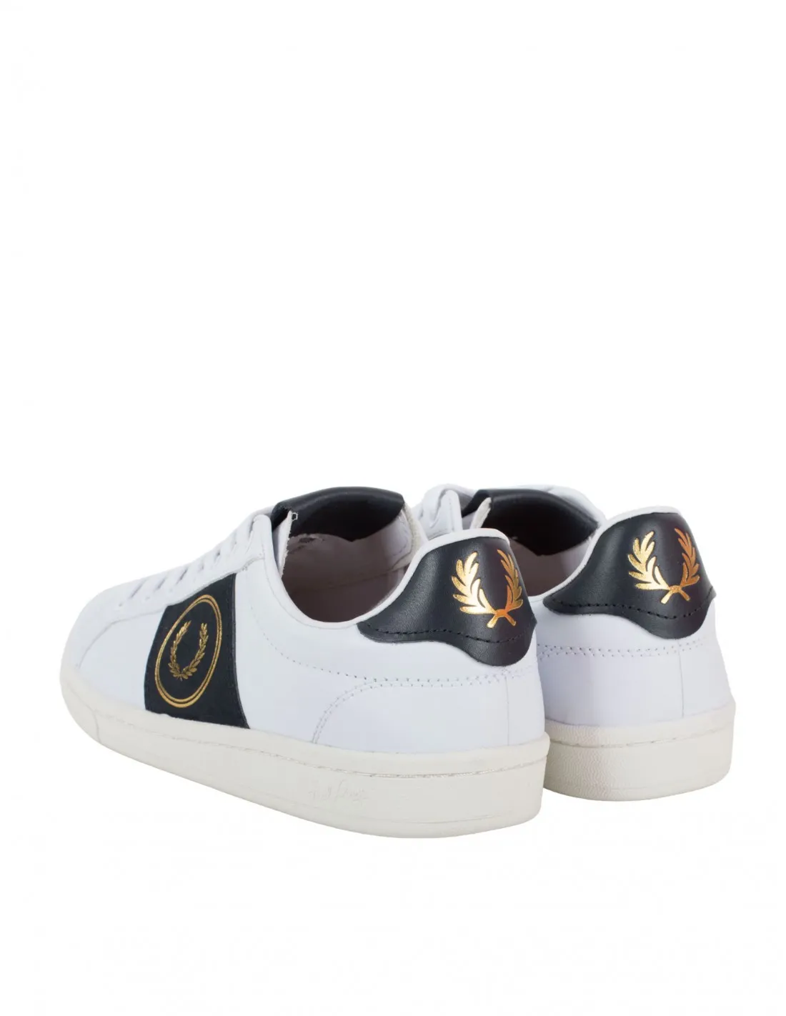 FRED PERRY Zapatillas Piel Blancas Combinadas