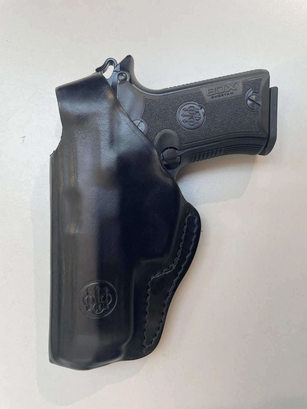 FUNDA MOD. 06 DE CUERO PARA 80X  PARA ZURDOS