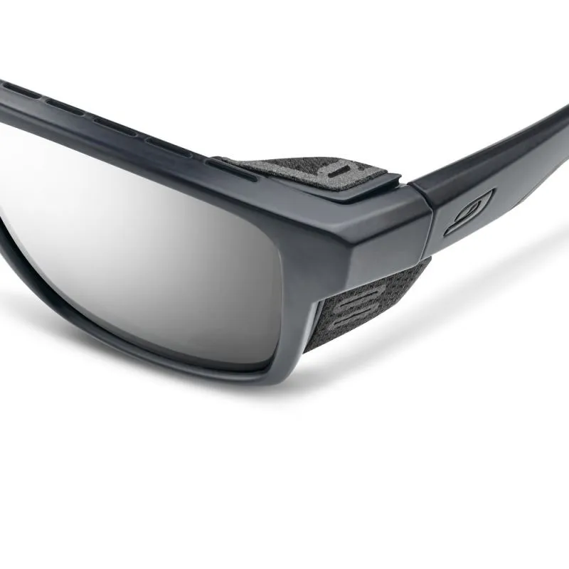 Gafas de sol Julbo SHIELD M (BLACK TRANSLU/ICE BLEU/ROSE Spectron 4) Cat. 4