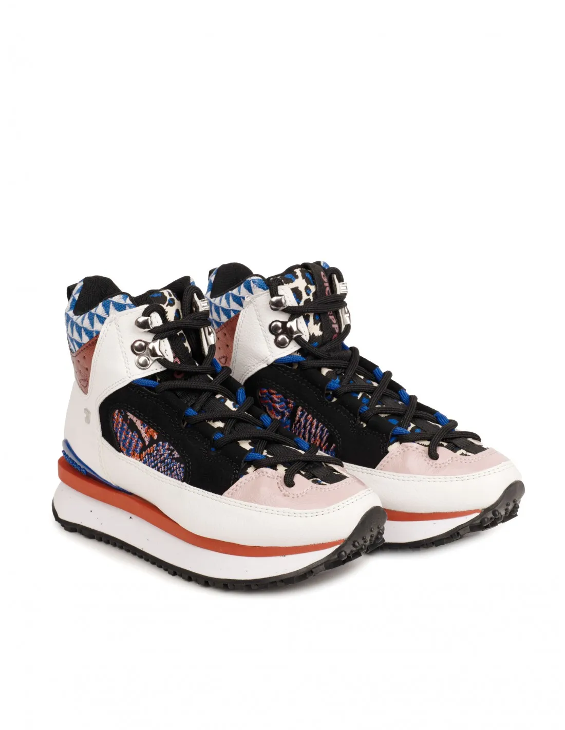 GIOSEPPO Zapatillas Abotinadas Estampadas