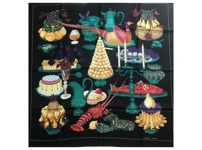 Hermès gastronomía Negro 