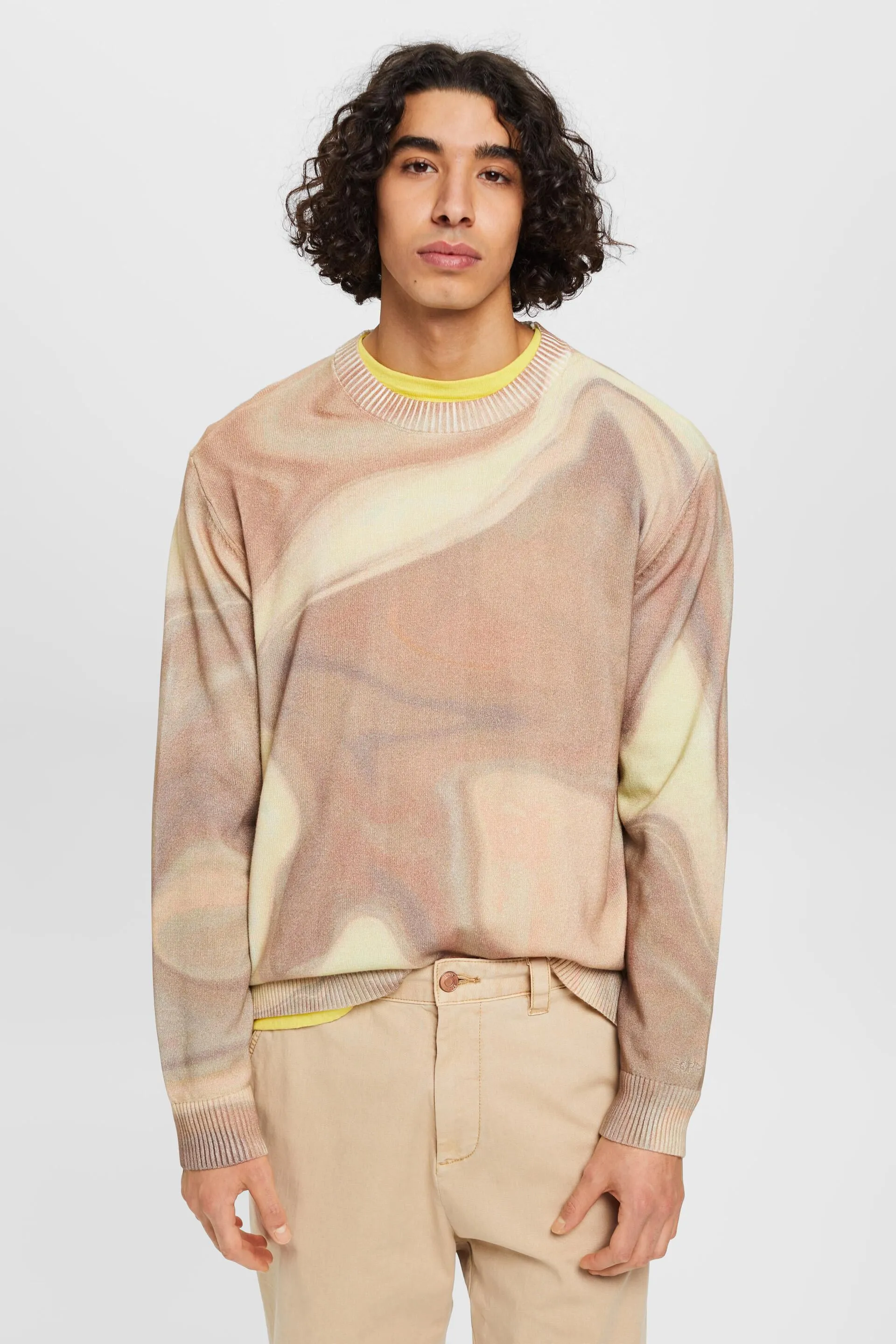Jersey de algodón con estampado allover