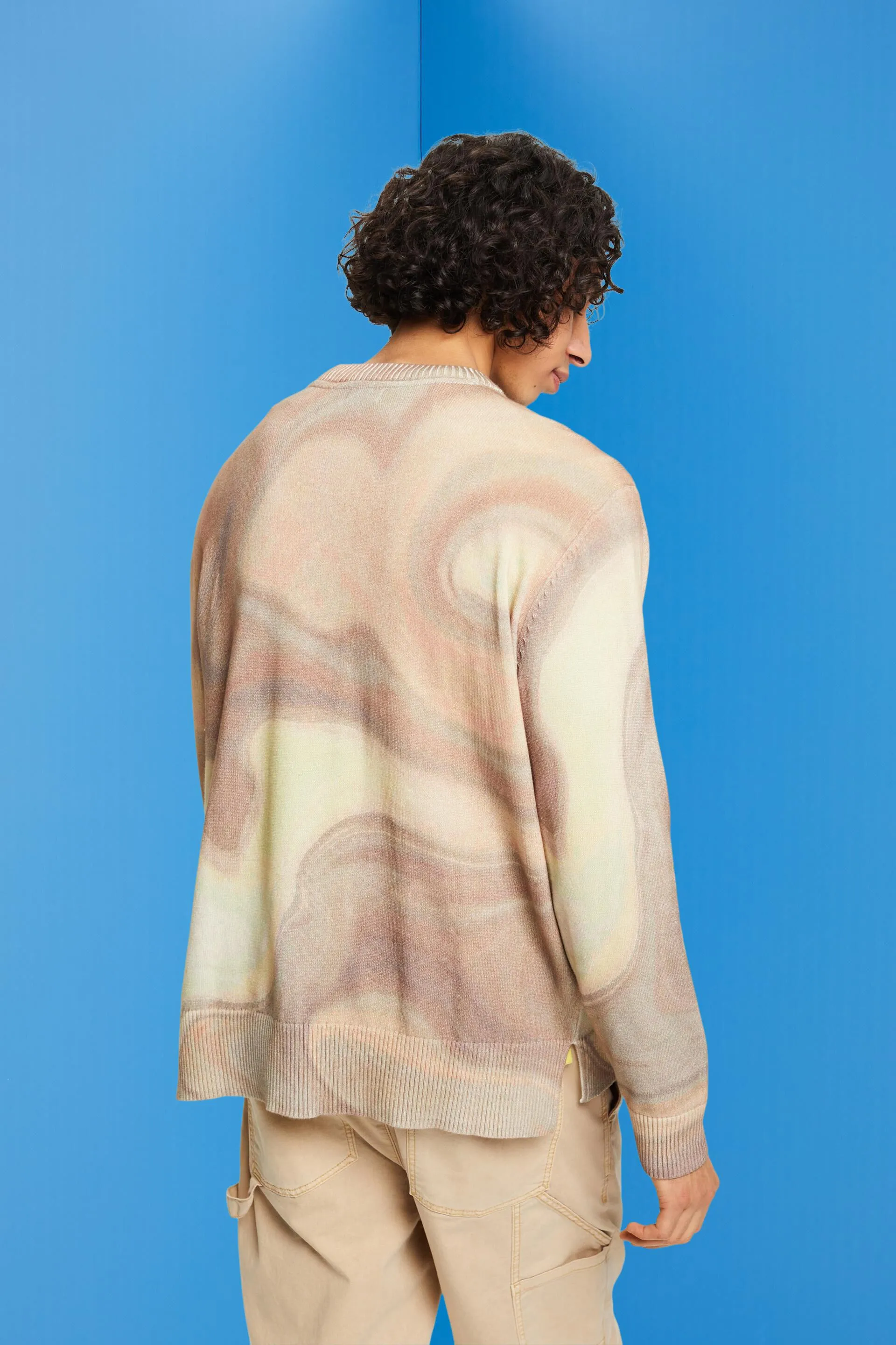 Jersey de algodón con estampado allover