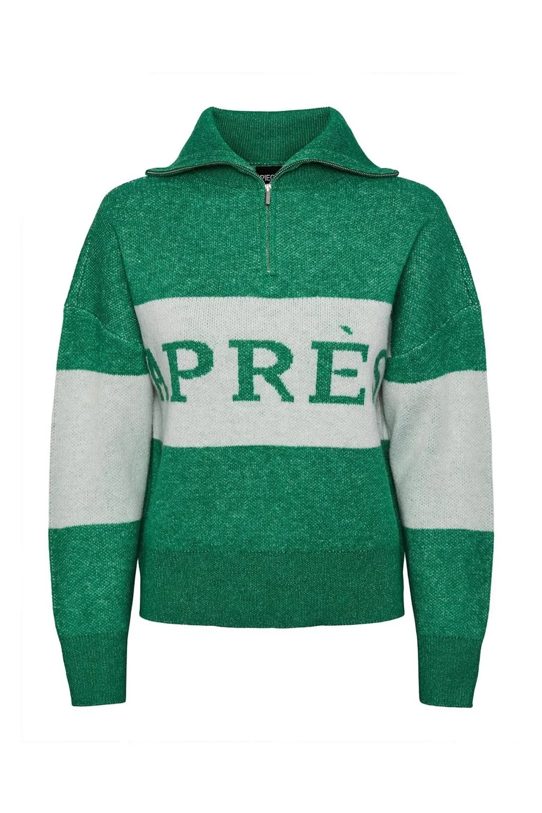 JERSEY LETRAS MUJER PCJORDA VERDE