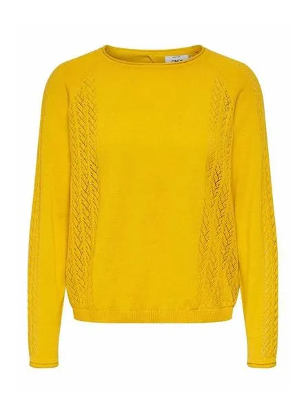 jersey only eden amarillo para mujer