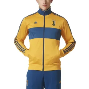 La Juventus sudadera parte Superior de la Pista 3 Rayas de color amarillo 2017/18 Adidas