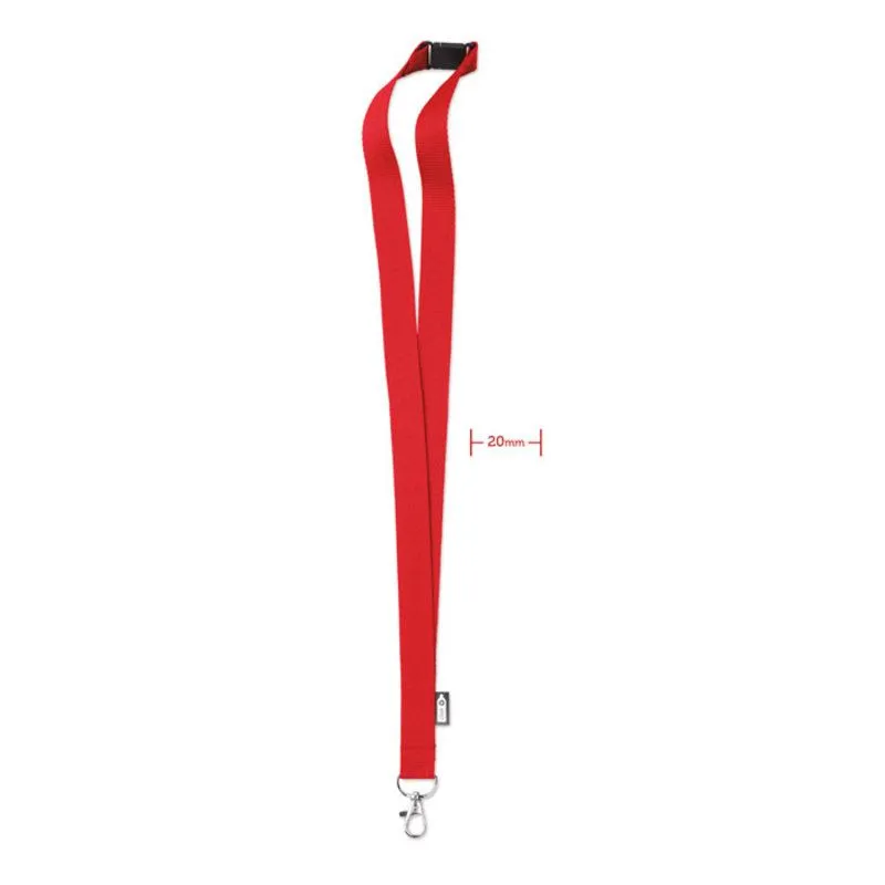 Lanyard de rPET 20 mm Lany