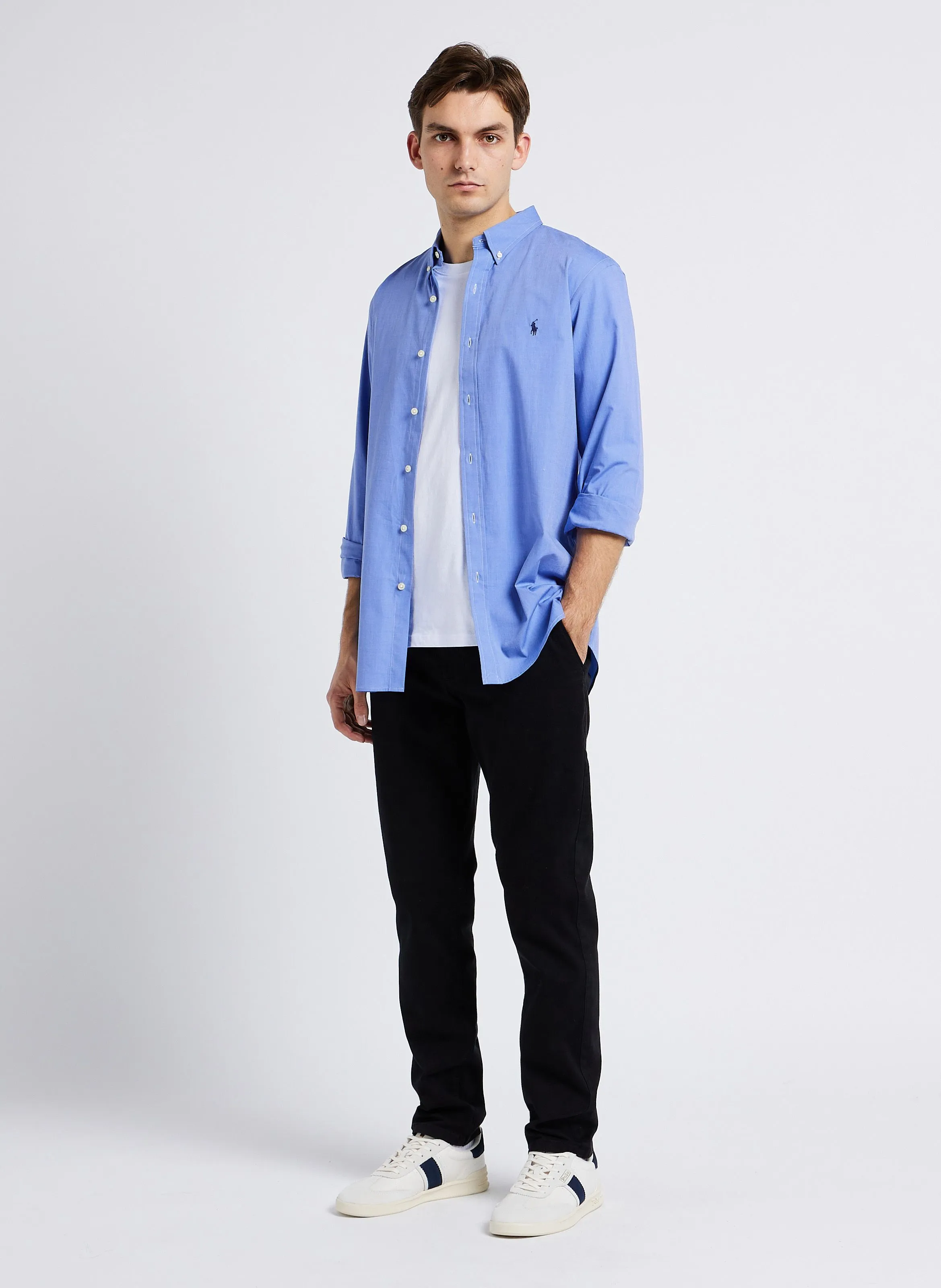 LAVIS 8045  PANTALóN SLIM FIT DE TALLE ALTO EN NEGRO