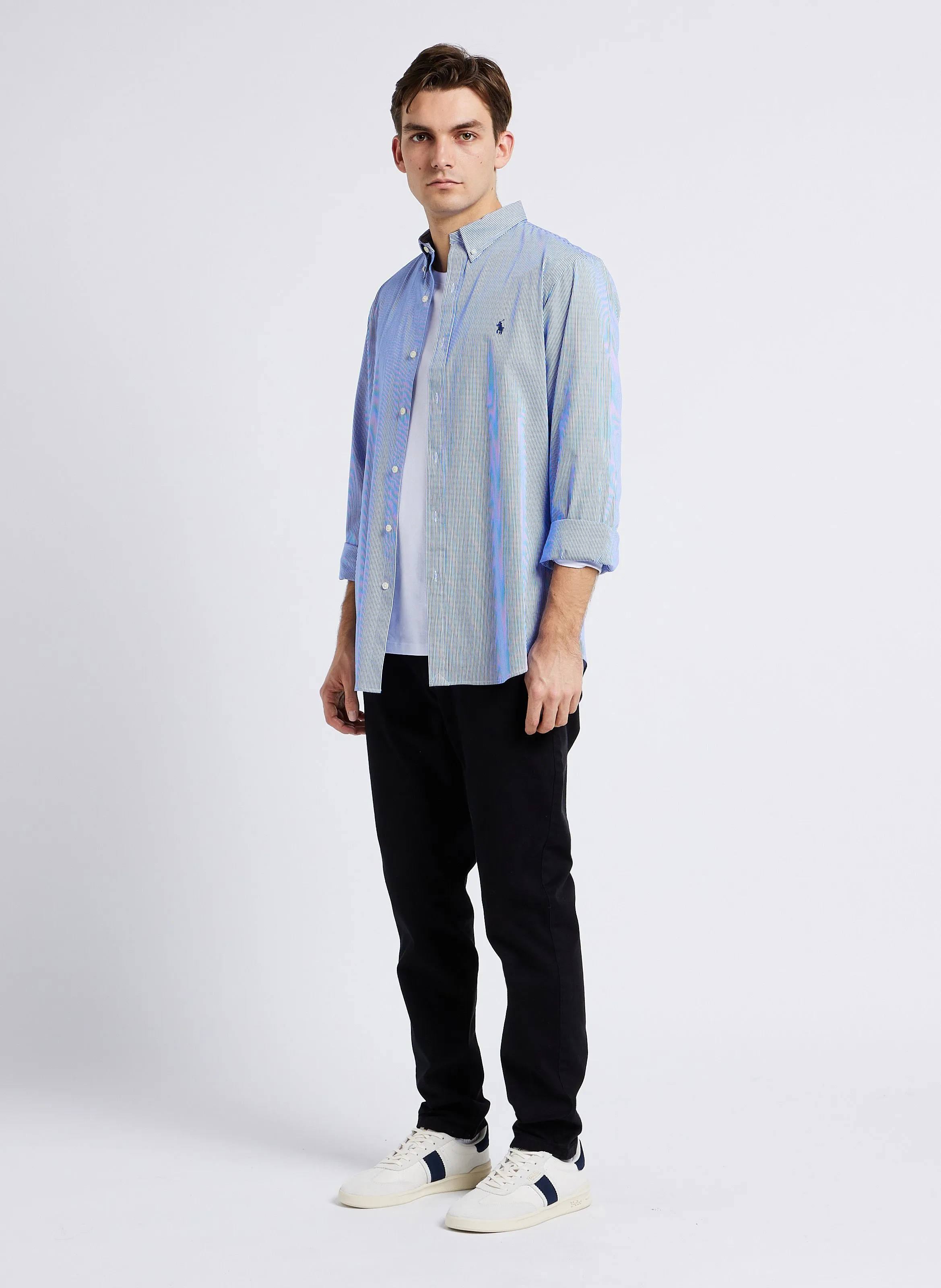 LAVIS 8045  PANTALóN SLIM FIT DE TALLE ALTO EN NEGRO