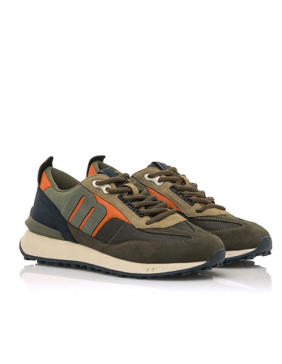 MUSTANG Zapatillas Deportivas Track Verdes