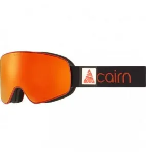 Máscara de esquí polarizada de Cairn Polaris (Mat Black Orange)