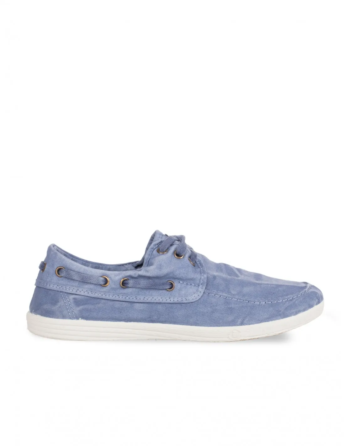 NATURAL WORLD Zapatillas Náuticas Azul Claro