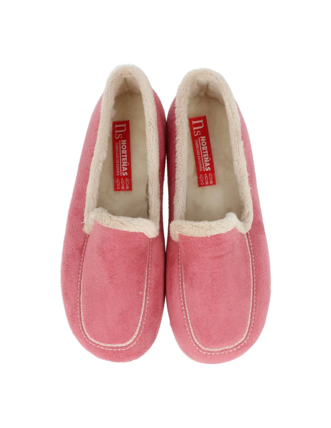 NORTEñAS  ZAPATILLA DE CASA COPETE BORDON MAQUILLAJE