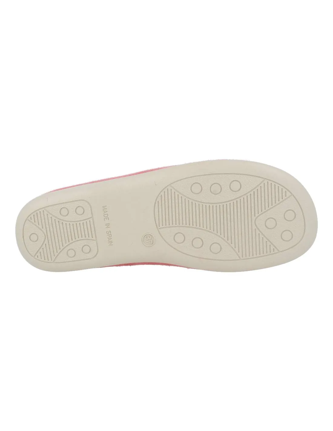 NORTEñAS  ZAPATILLA DE CASA COPETE BORDON MAQUILLAJE