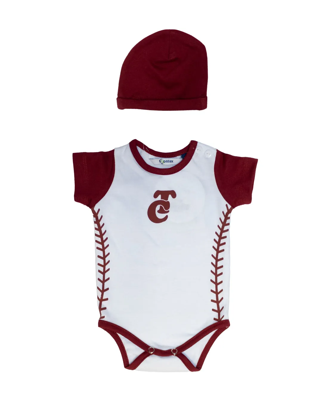 Paalero Con Gorro Ball TC Guinda 24 Bebé