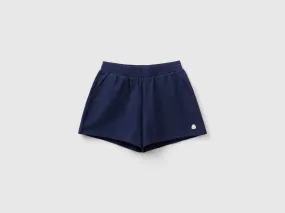 Pantalón corto de algodón orgánico elástico