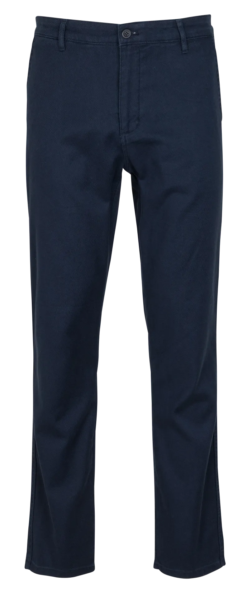 Pantalón chino slim fit de mezcla de algodón en azul