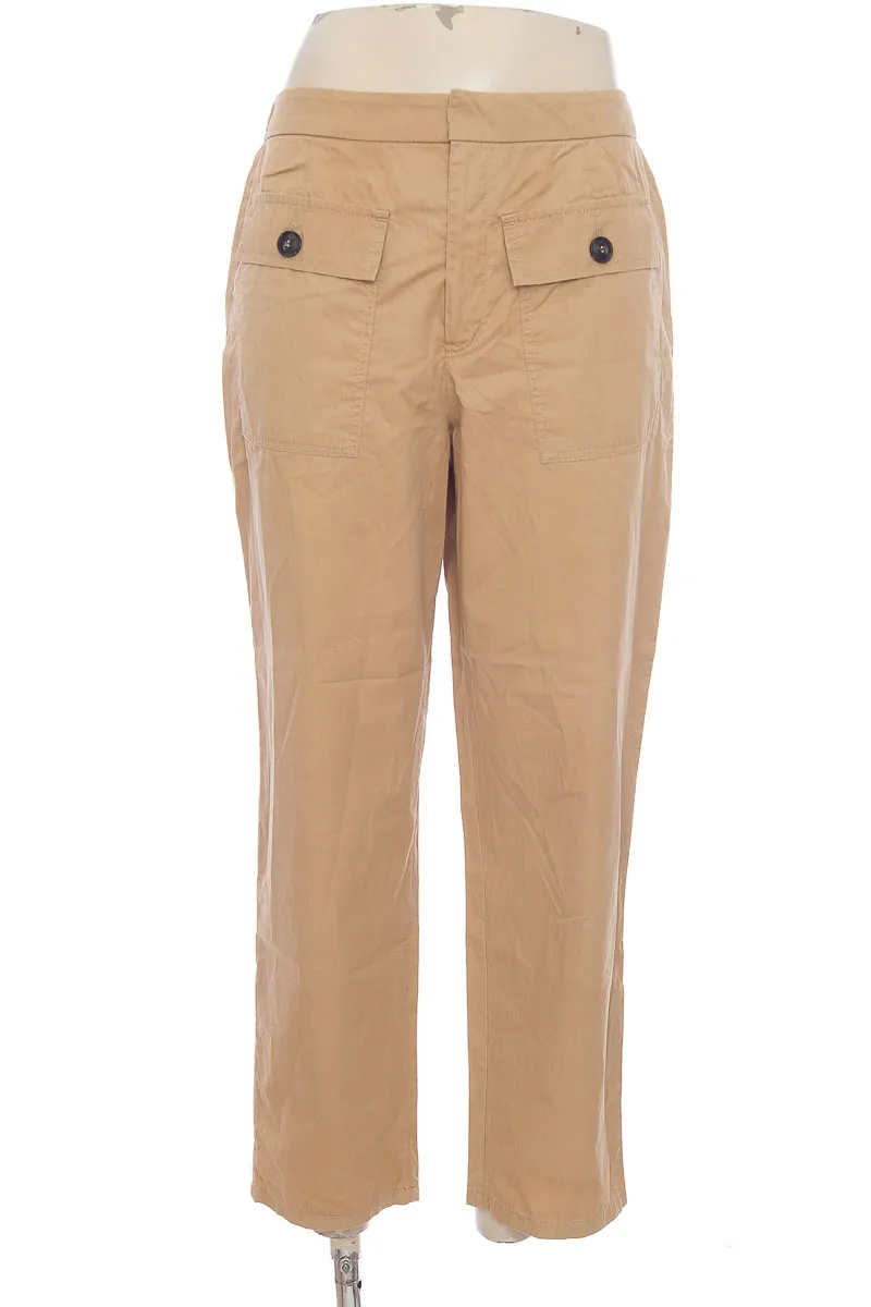 PANTALóN COLOR CAFé  ZARA