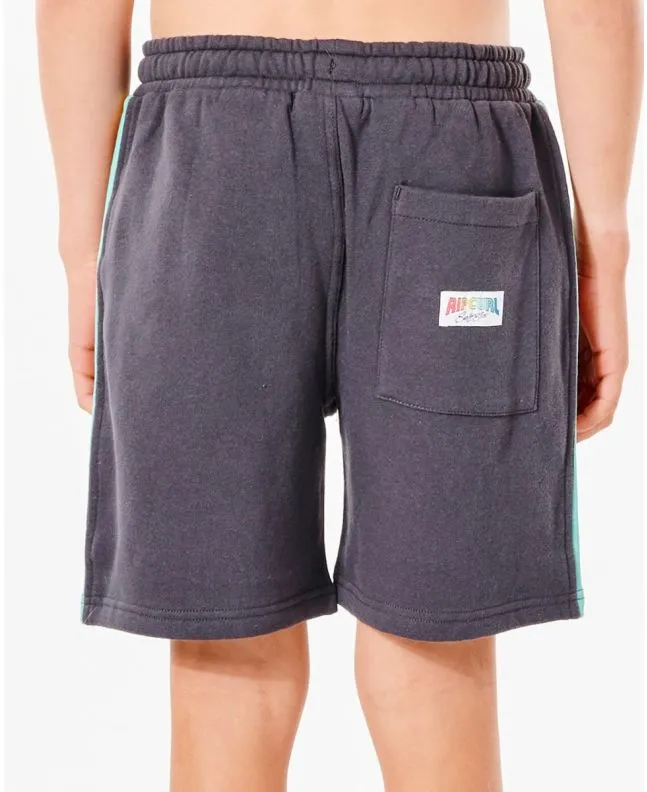 PANTALóN CORTO ELáSTICO RIP CURL SURF REVIVAL VOLLEY BOY NEGRO (816 AñOS)