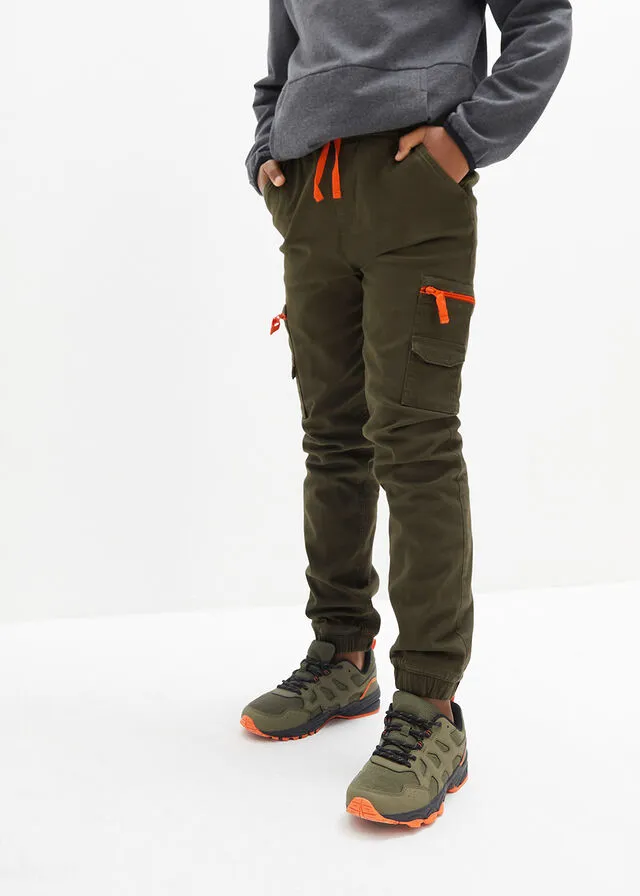 Pantalón de estilo cargo Verde oliva oscuro