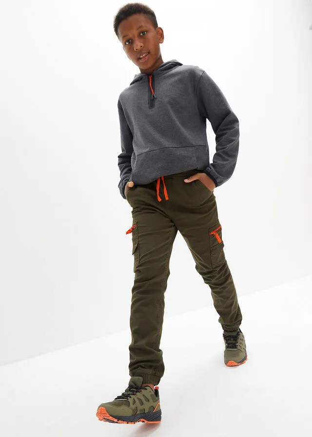 Pantalón de estilo cargo Verde oliva oscuro
