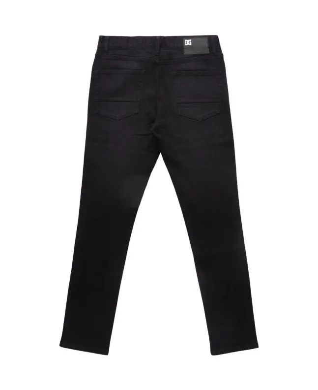 Pantalón Vaquero DC Shoes Worker Slim Denim Black Wash