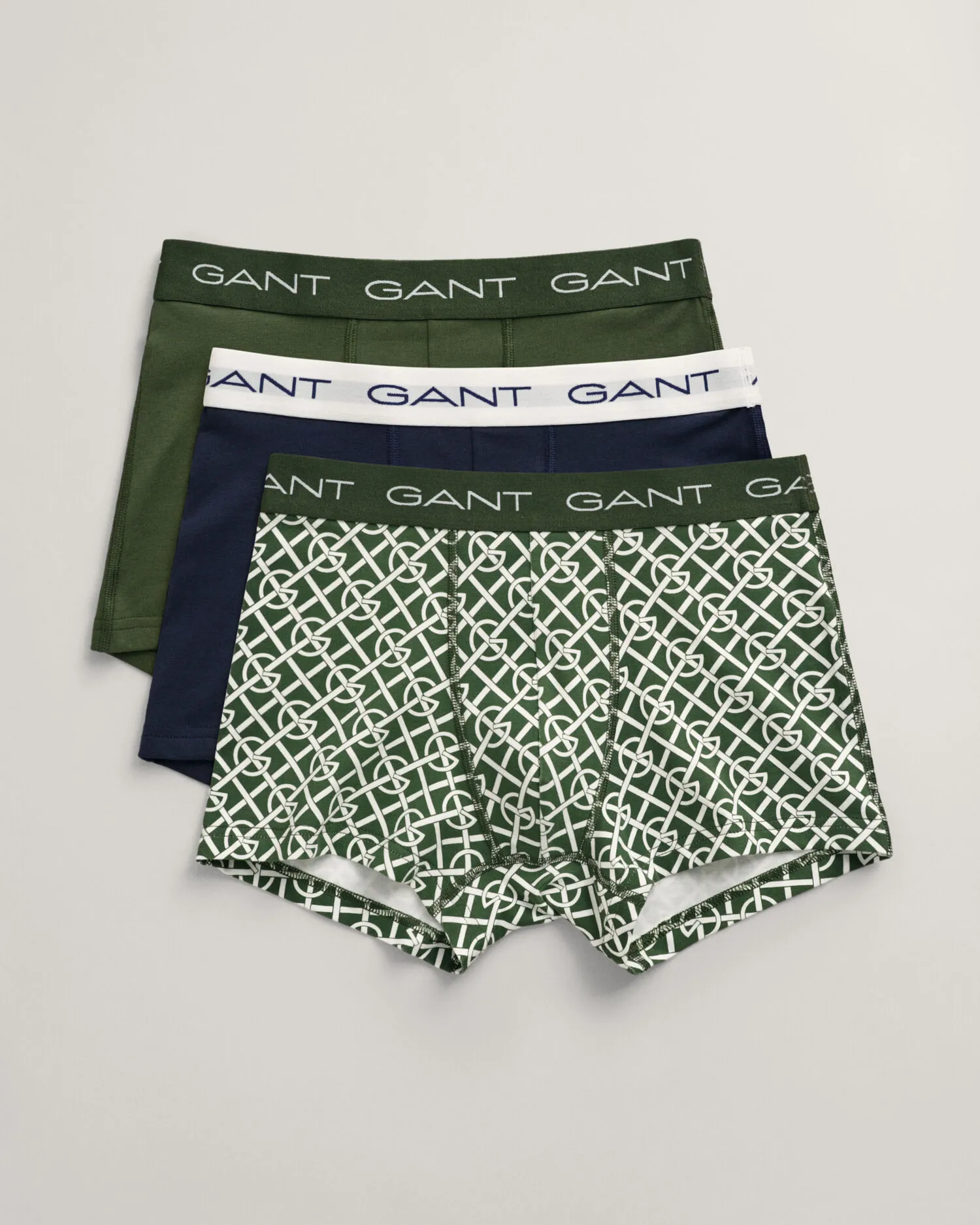 Paquete de tres bóxers con estampado G