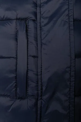 Parka ligera acolchada con capucha para mujer