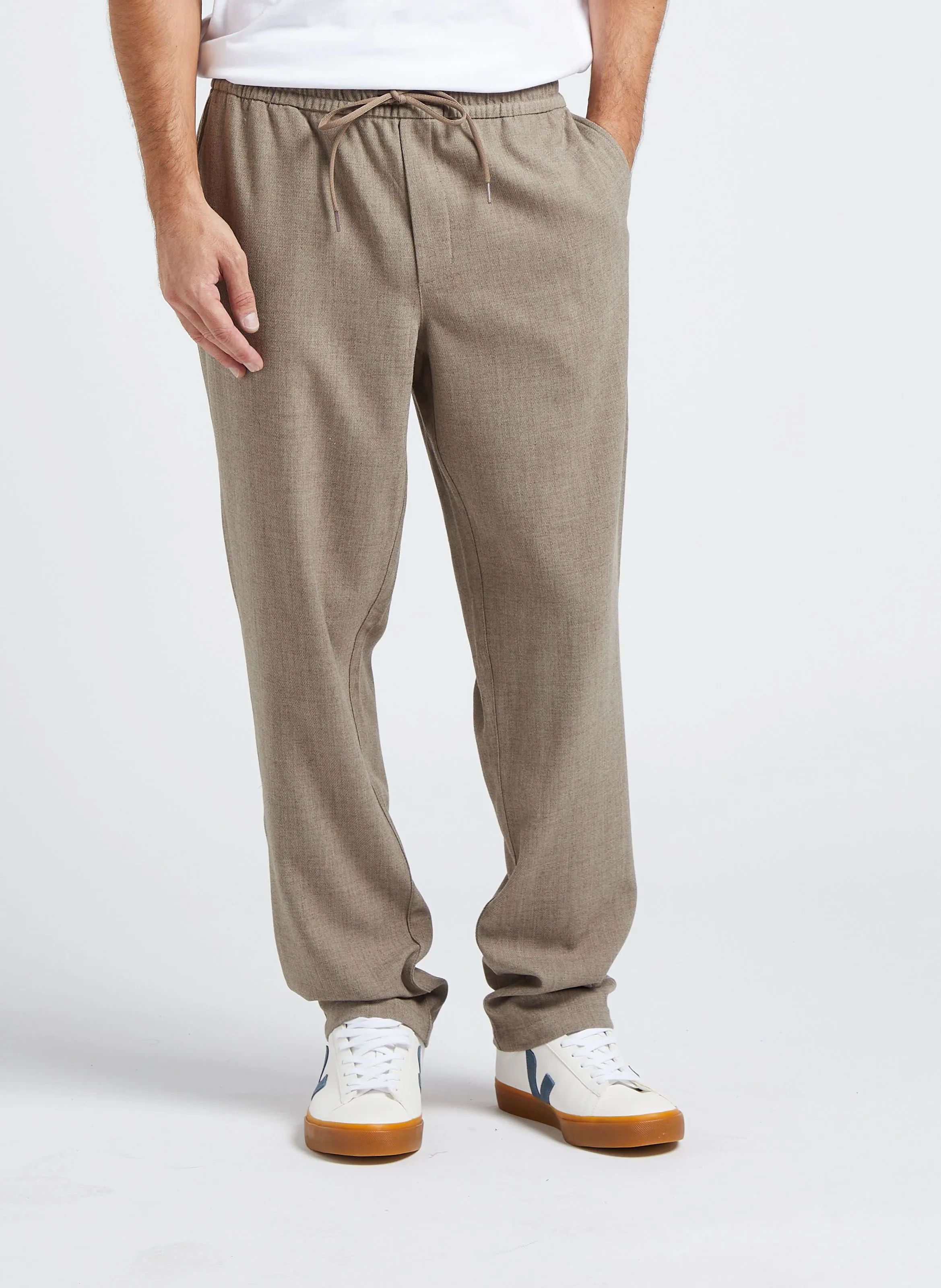 PATRICK  PANTALóN RECTO EN BEIGE