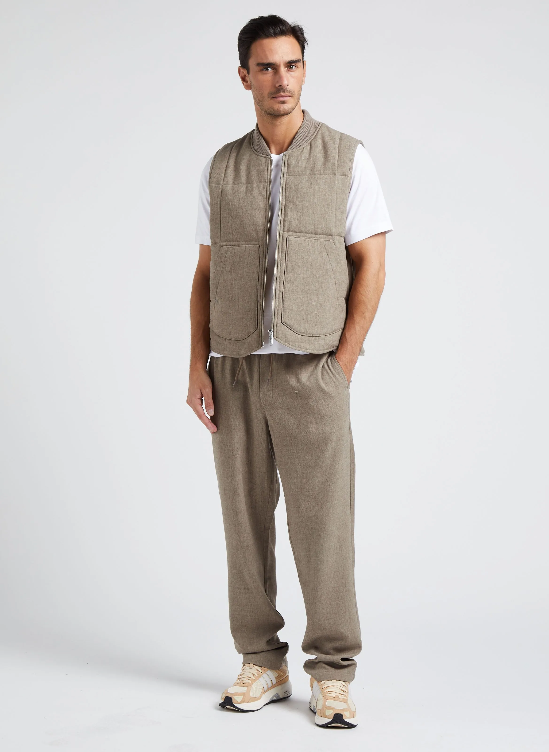 PATRICK  PANTALóN RECTO EN BEIGE