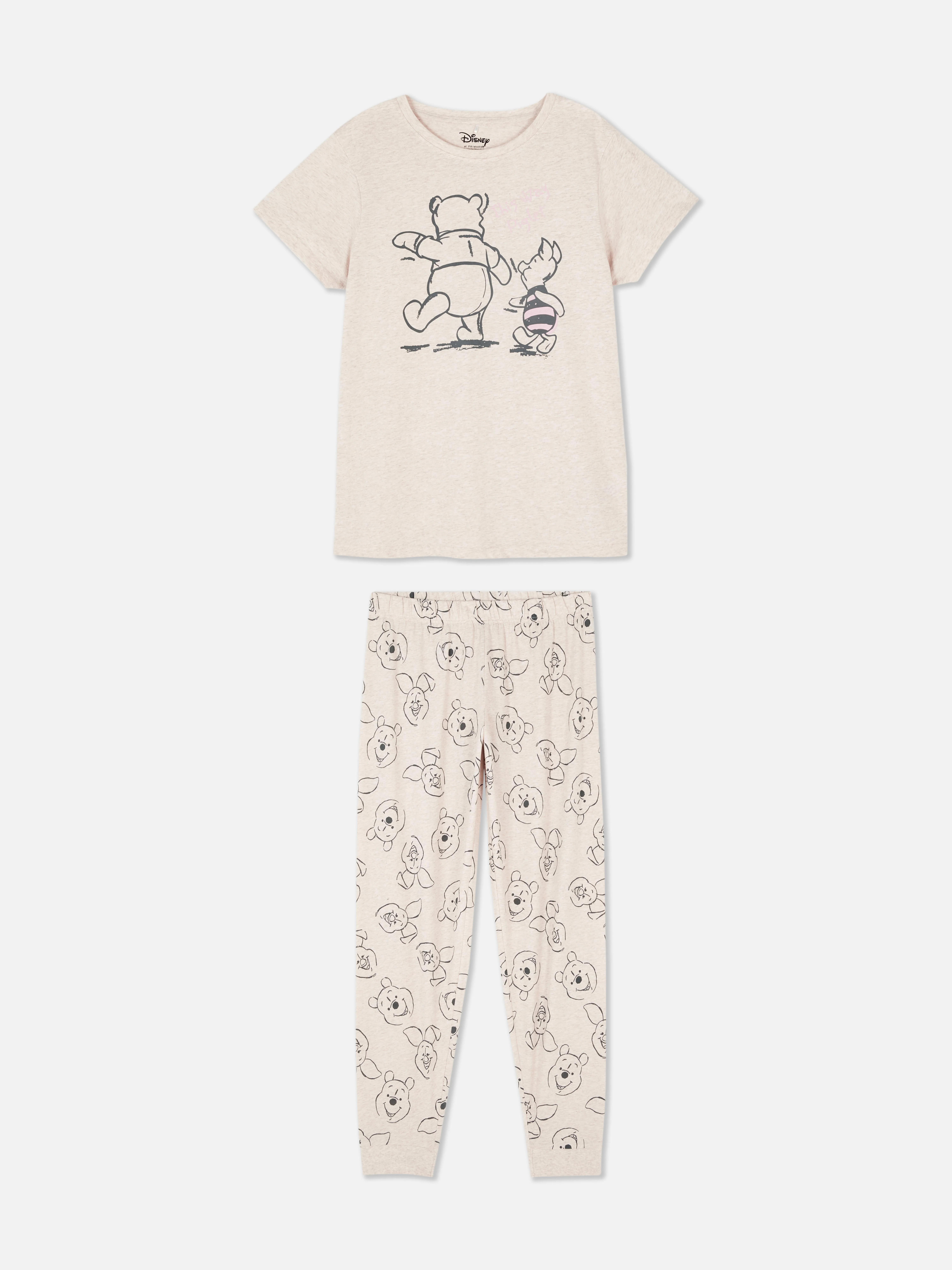 Pijama de manga corta con estampado gráfico (Disney)