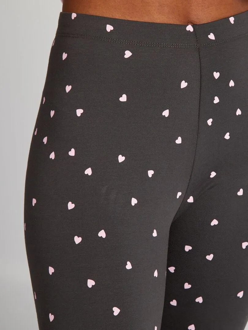 PIJAMA LARGO 'STITCH'  2 PIEZAS  ROSA