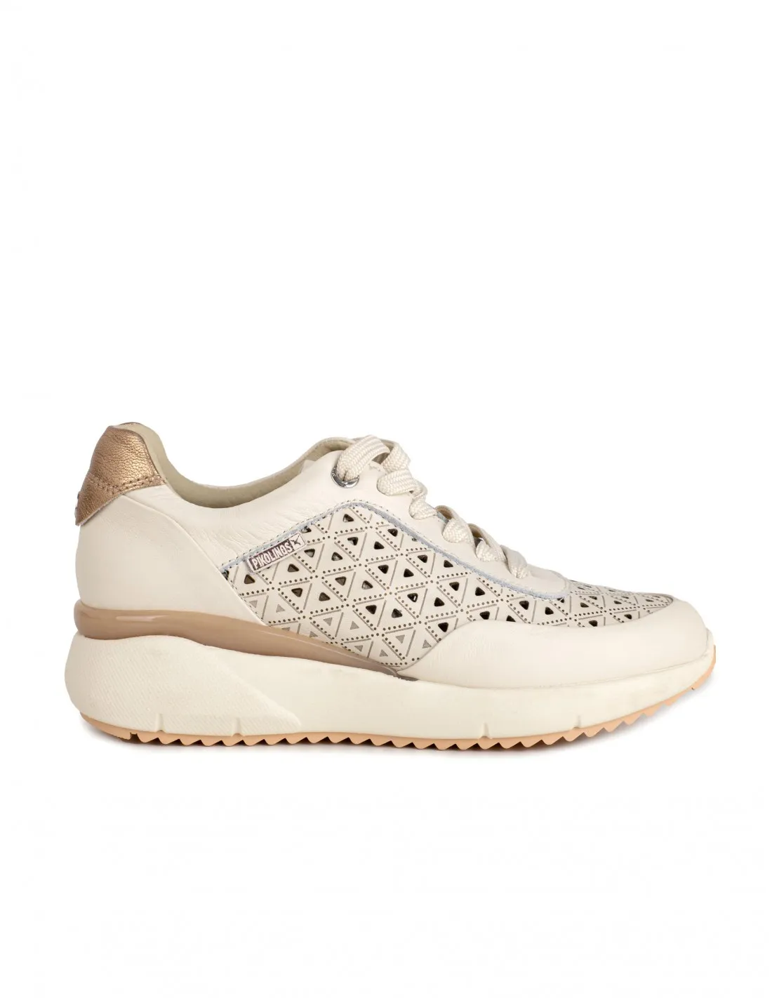 PIKOLINOS Zapatillas Caladas Beige