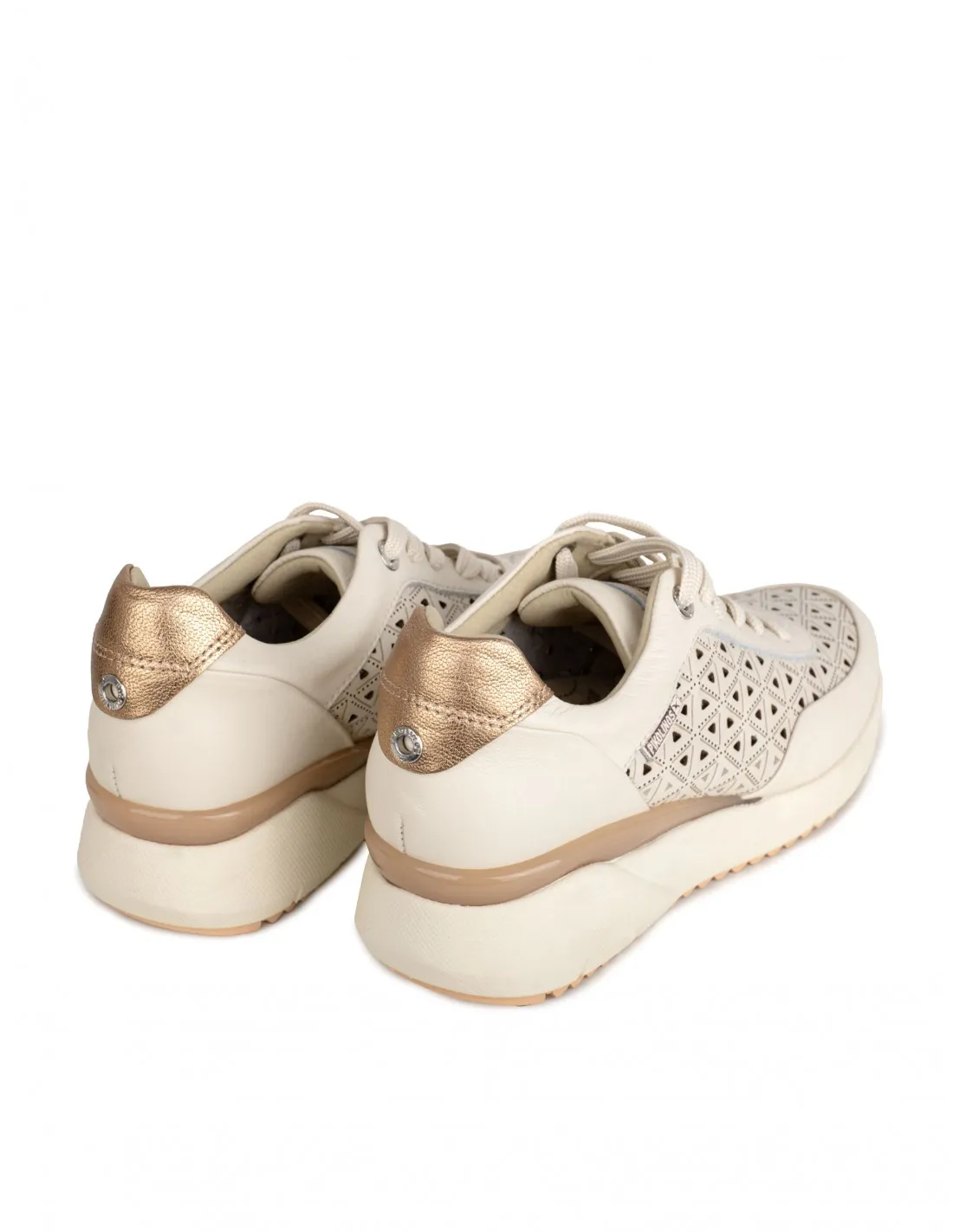 PIKOLINOS Zapatillas Caladas Beige
