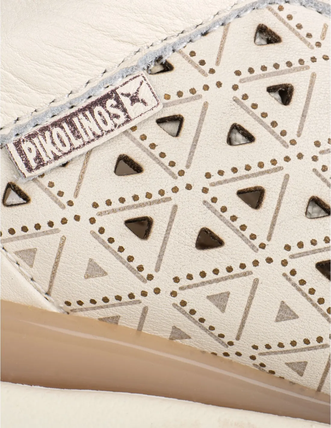 PIKOLINOS Zapatillas Caladas Beige