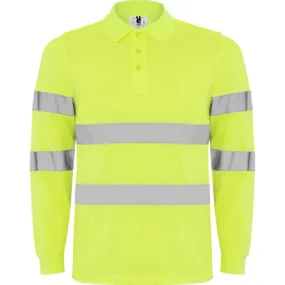 Polo técnico en manga larga reflectante Poleris