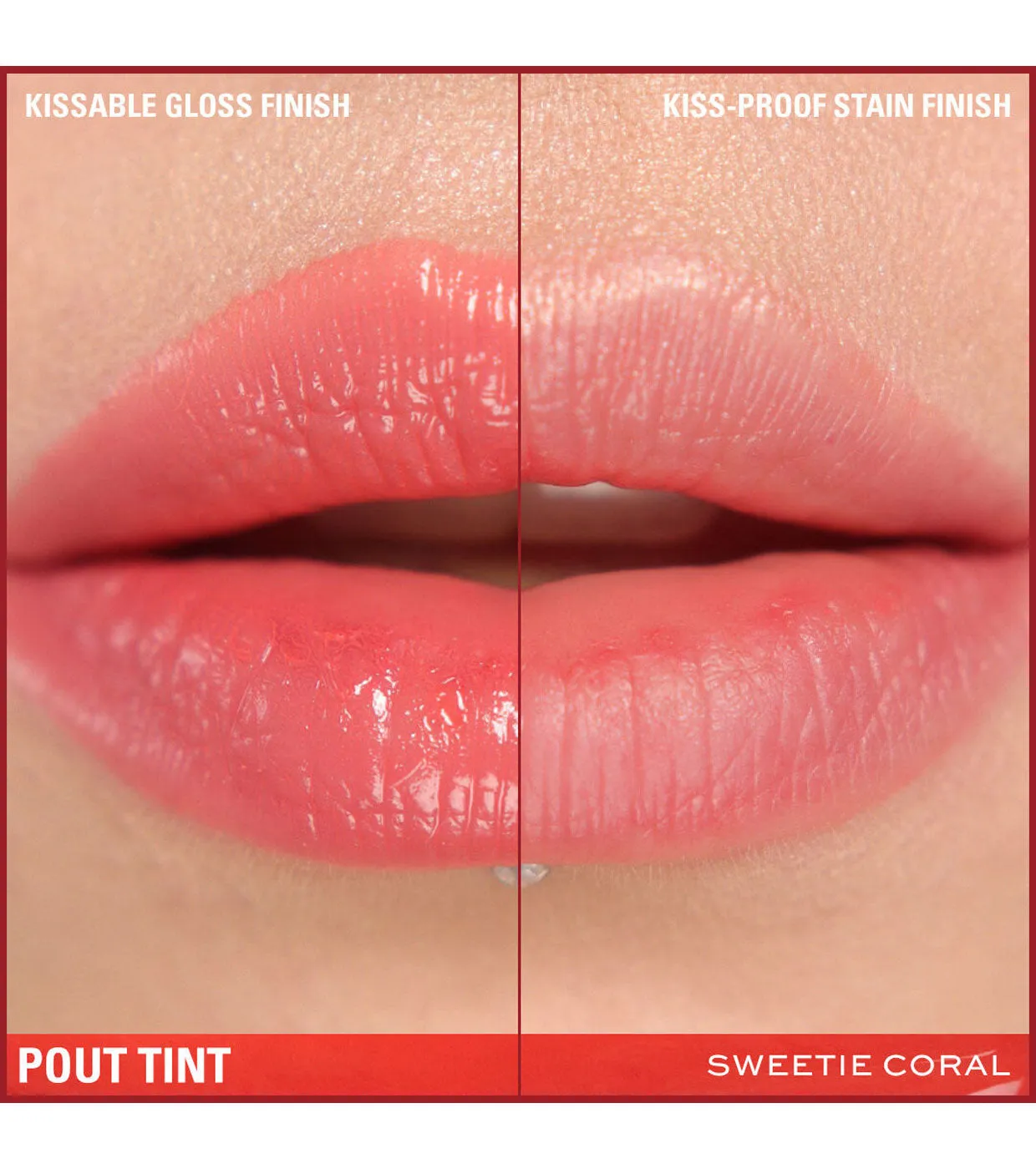 REVOLUTION  LABIAL LíQUIDO POUT TINT  SWEETIE CORAL
