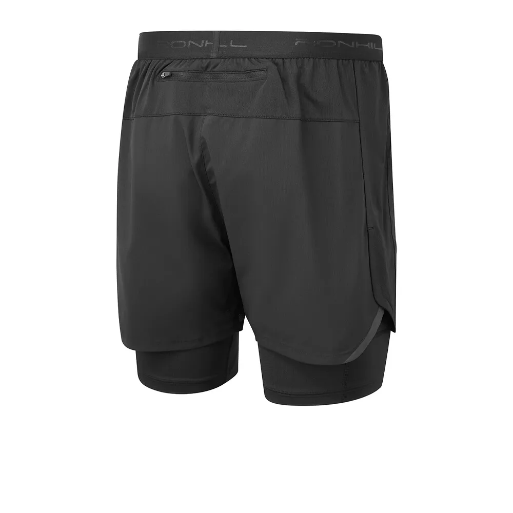 RONHILL TECH PANTALONES CORTOS DOBLES DE 13 CM  SS24