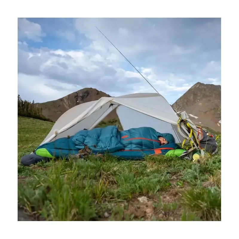 Saco de dormir Big agnes Lost Ranger 0 REGULAR Legion Blue Tapestry