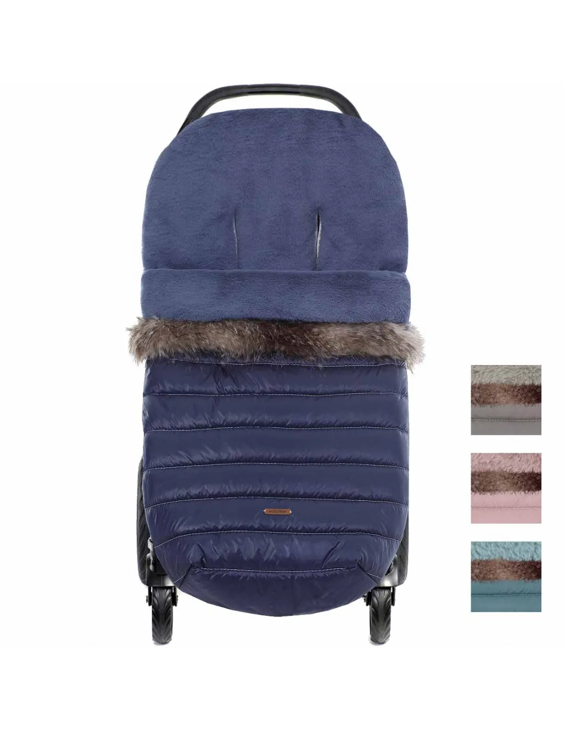 Saco para silla de paseo Liliana de Uzturre embozo con pelo