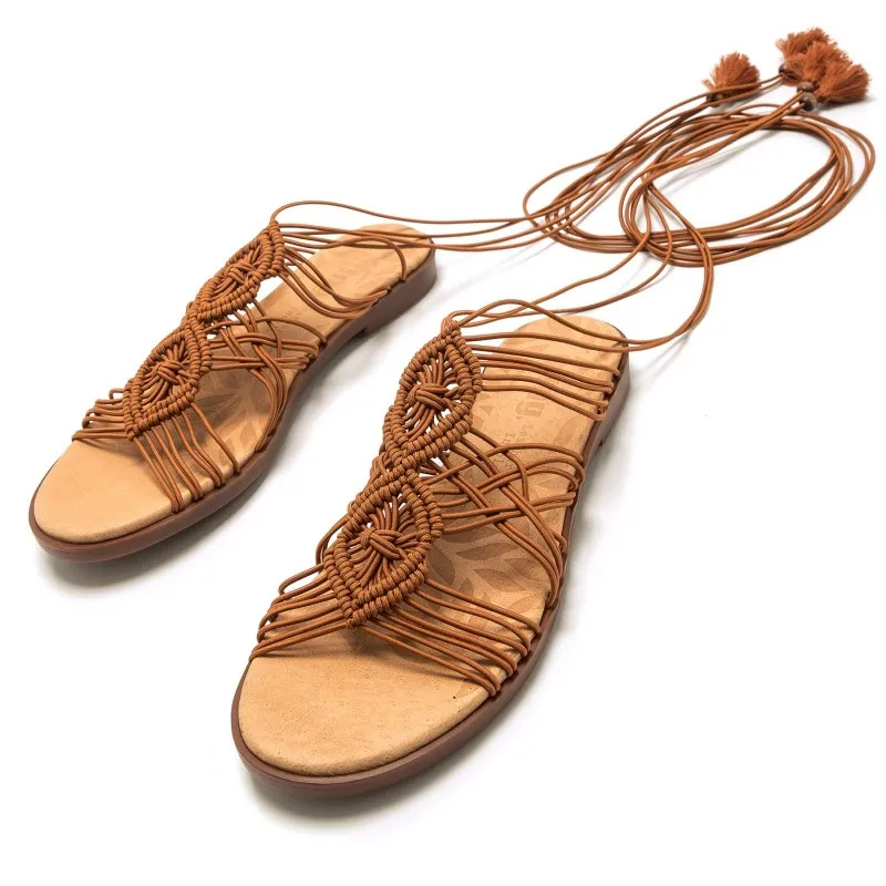 Sandalias Casual de Mujer MTNG MARIA Marron 54974