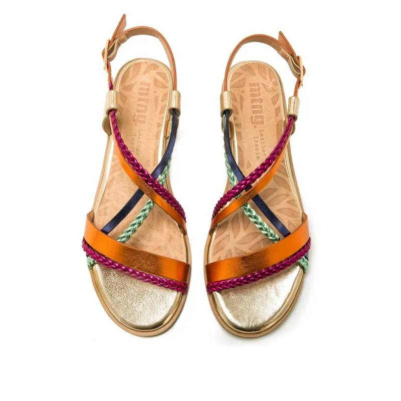 Sandalias Casual de Mujer MTNG MARIA Multicolor 57519