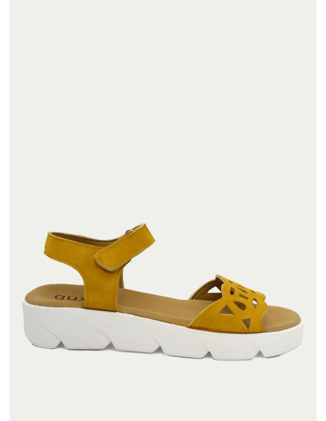 SANDALIAS GUXS 1239 MOSTAZA 